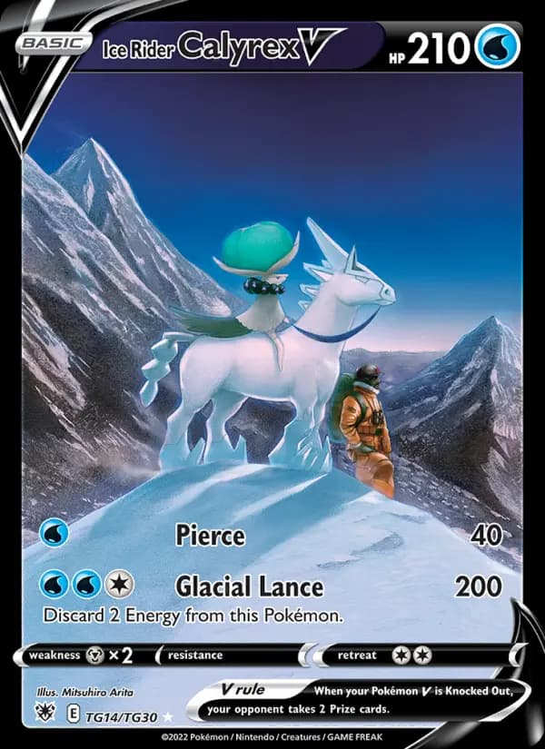 Ice Rider Calyrex V #TG14 — Astral Radiance