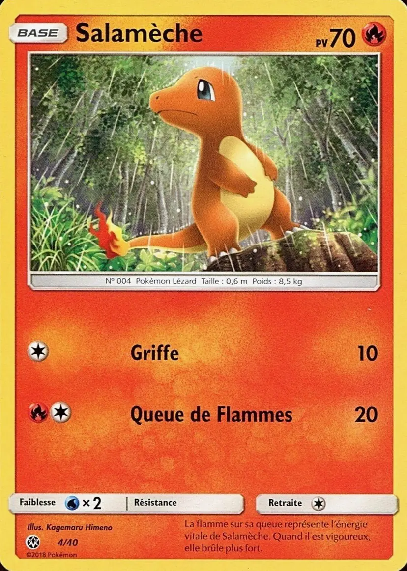 Carte Pokémon Salamèche #4 — 2018 Promo McDonald's