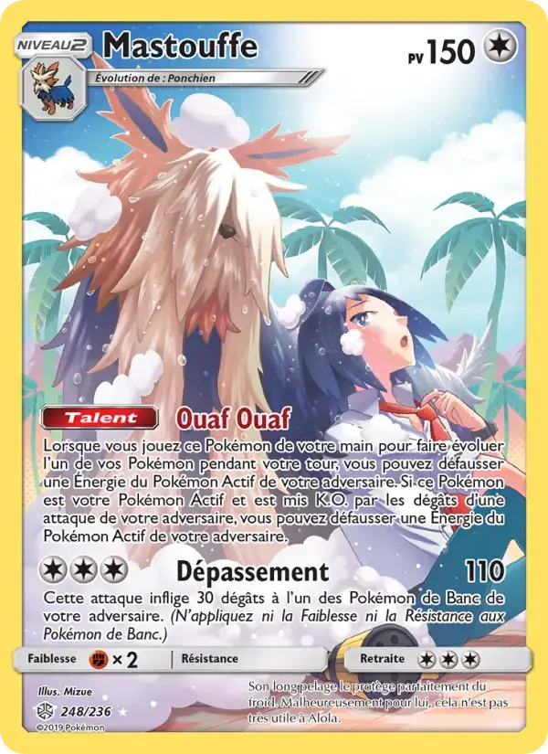 Carte Pokémon Mastouffe #248 — Éclipse Cosmique