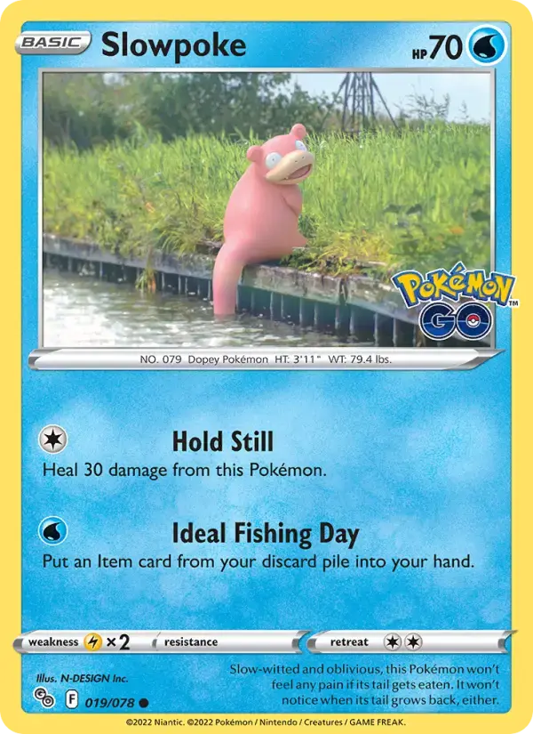 Slowpoke #019 — Pokémon GO