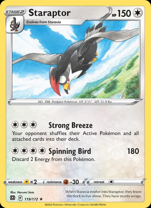 Staraptor #119 — Brilliant Stars
