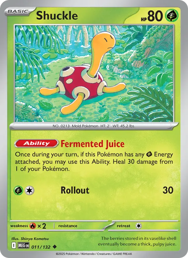 Carte Pokémon Caratroc #011 — Méga-Évolution