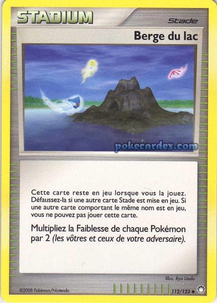 Carte Pokémon Berge du lac #112 — Trésors Mystérieux
