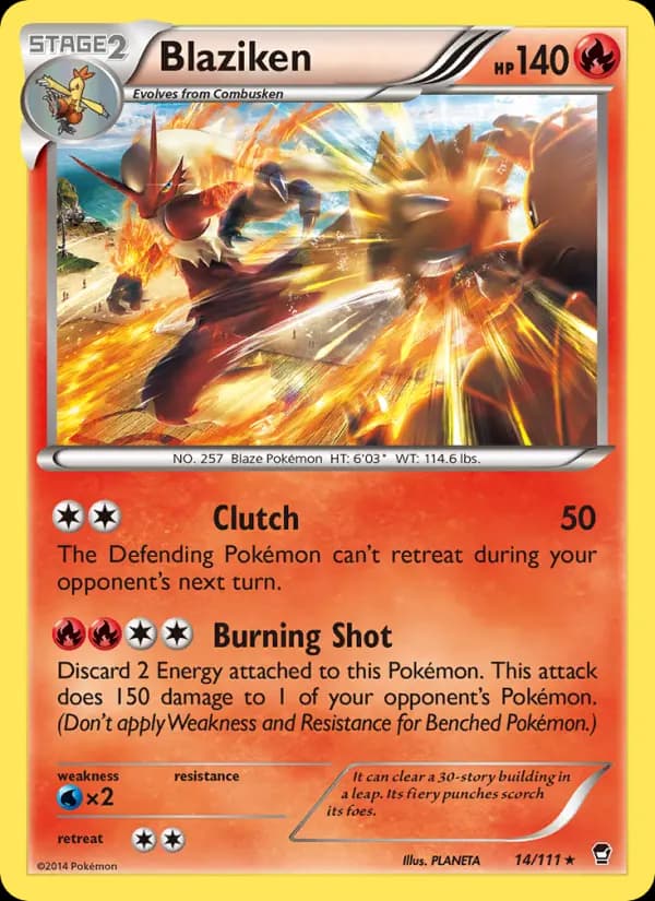 Blaziken #14 — Furious Fists