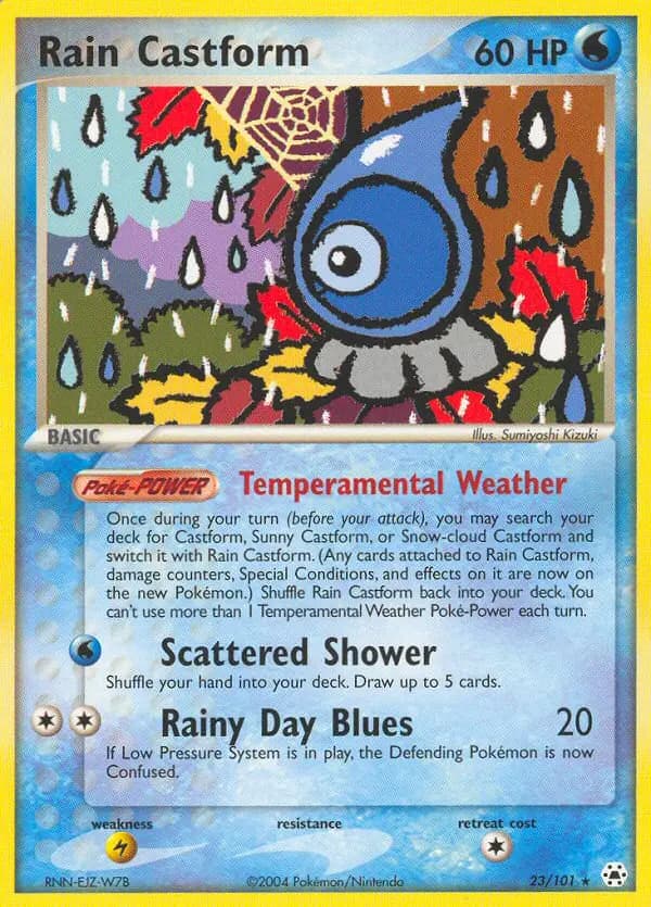 Rain Castform #23 — Hidden Legends