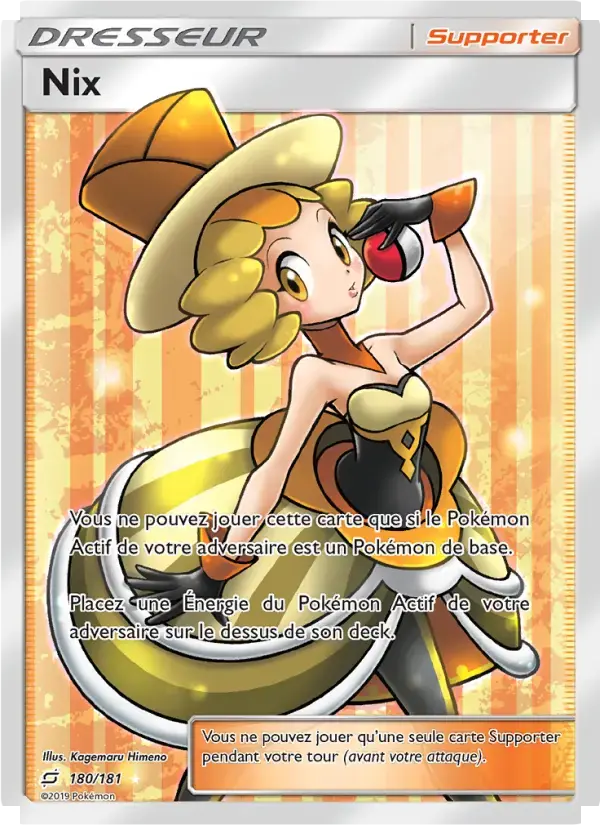 Carte Pokémon Nix #180 — Duo de Choc