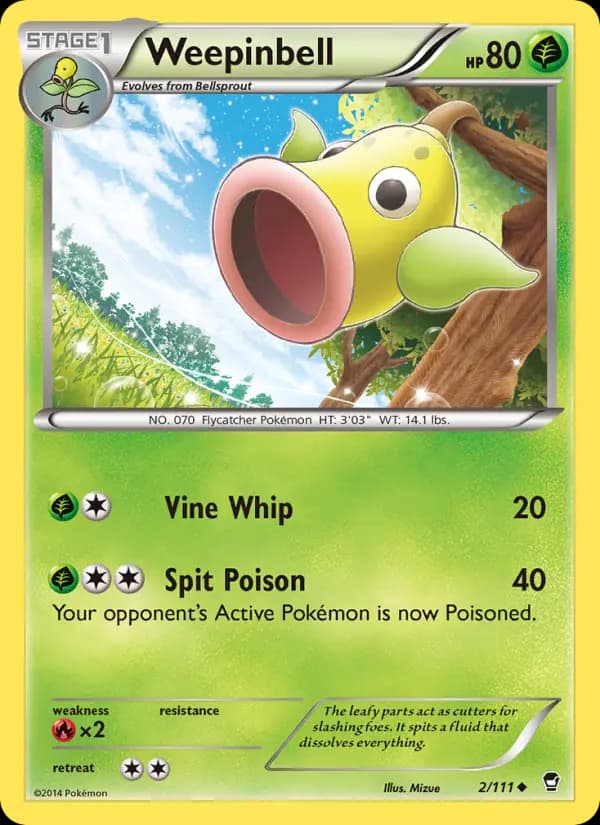 Weepinbell #2 — Furious Fists