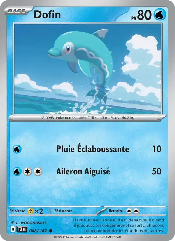 Carte Pokémon Dofin #048 — Forces Temporelles