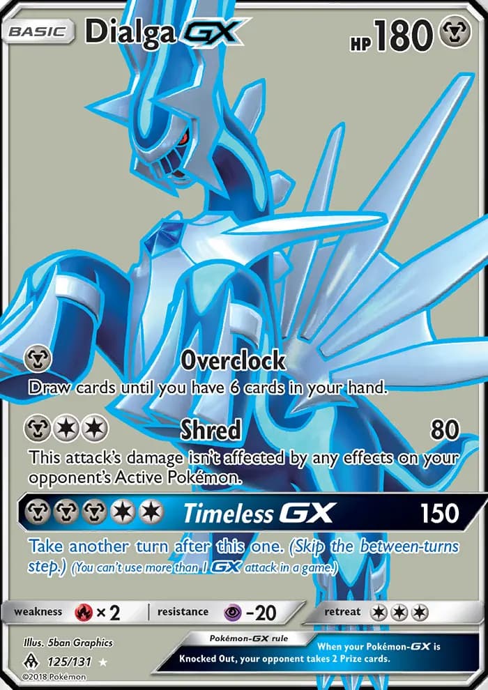 Dialga GX #125 — Forbidden Light