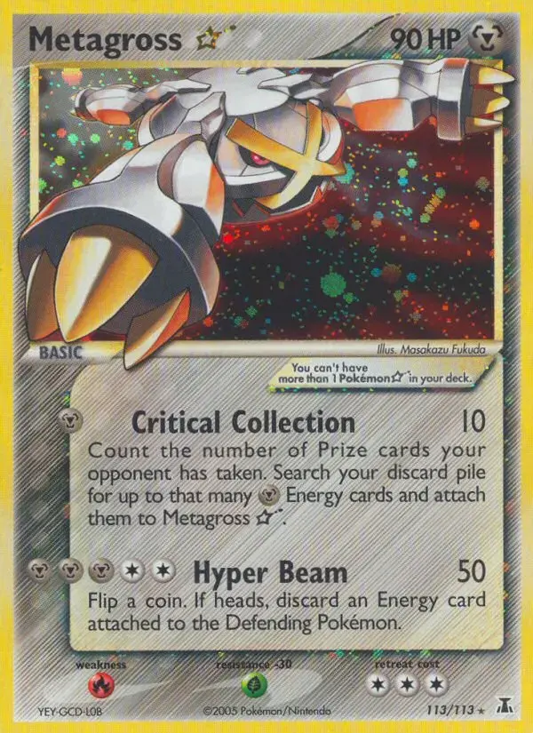 Metagross Star #113 — Delta Species