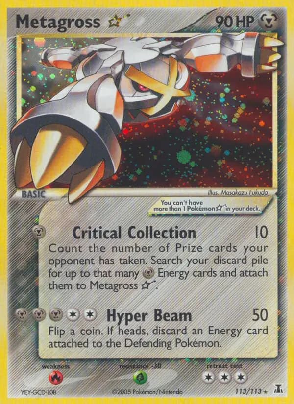 Metagross Star #113 — Delta Species