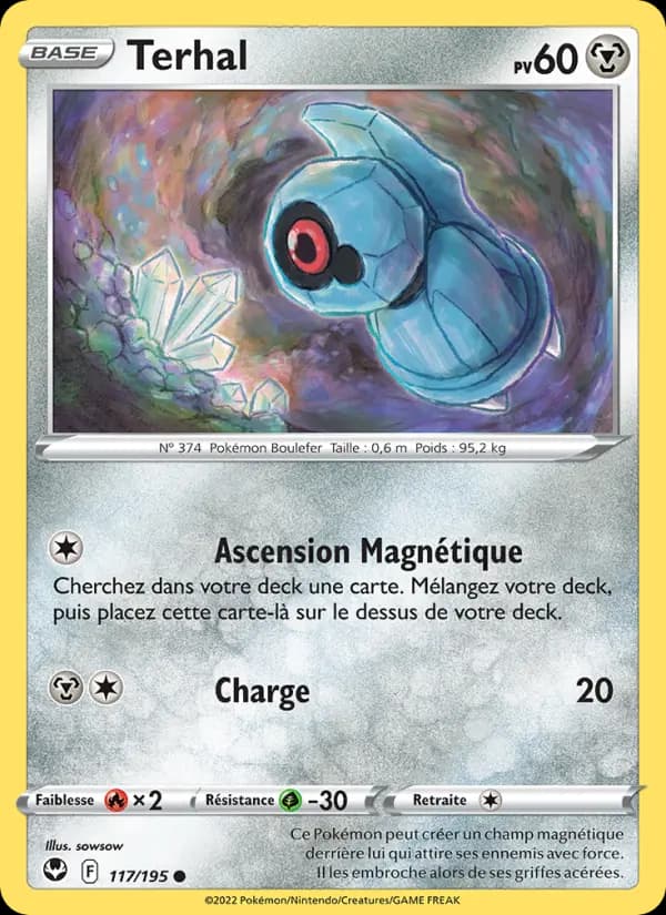 Carte Pokémon Terhal #117 — Tempête Argentée