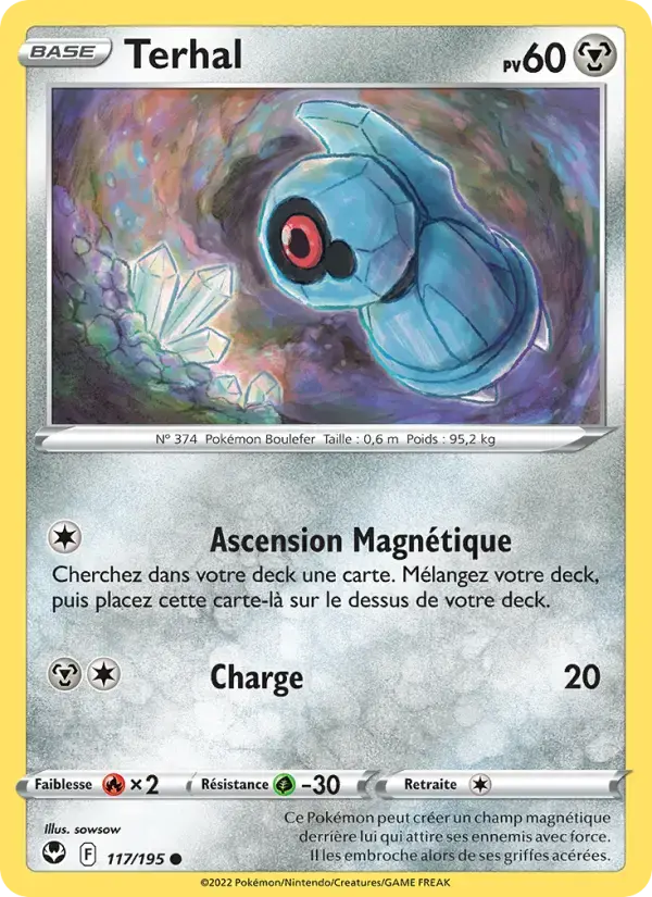 Carte Pokémon Terhal #117 — Tempête Argentée