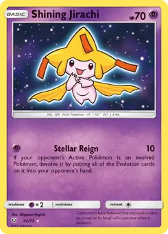 Shining Jirachi #42 — Shining Legends