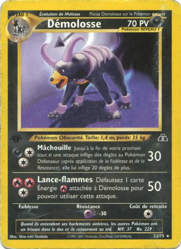 Carte Pokémon Démolosse #23 — Neo Discovery