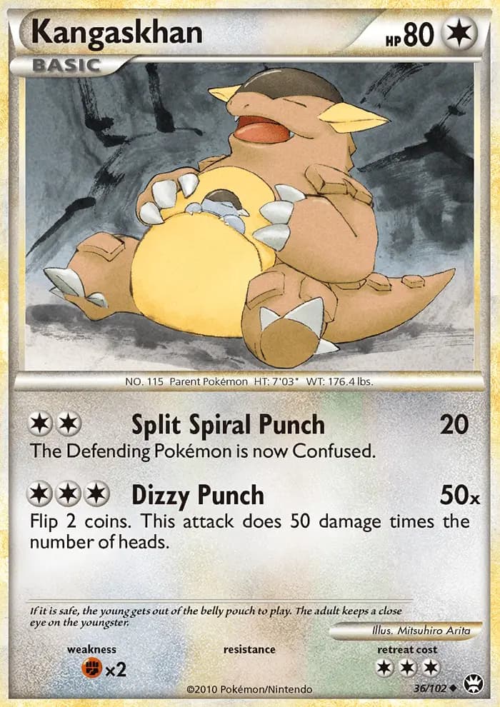 Kangaskhan #36 — Triumphant