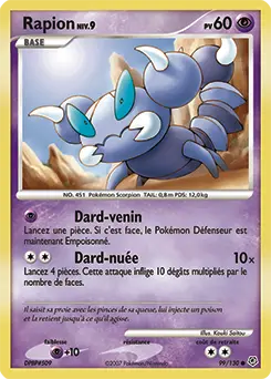 Carte Pokémon Rapion #99 — Diamant et Perle