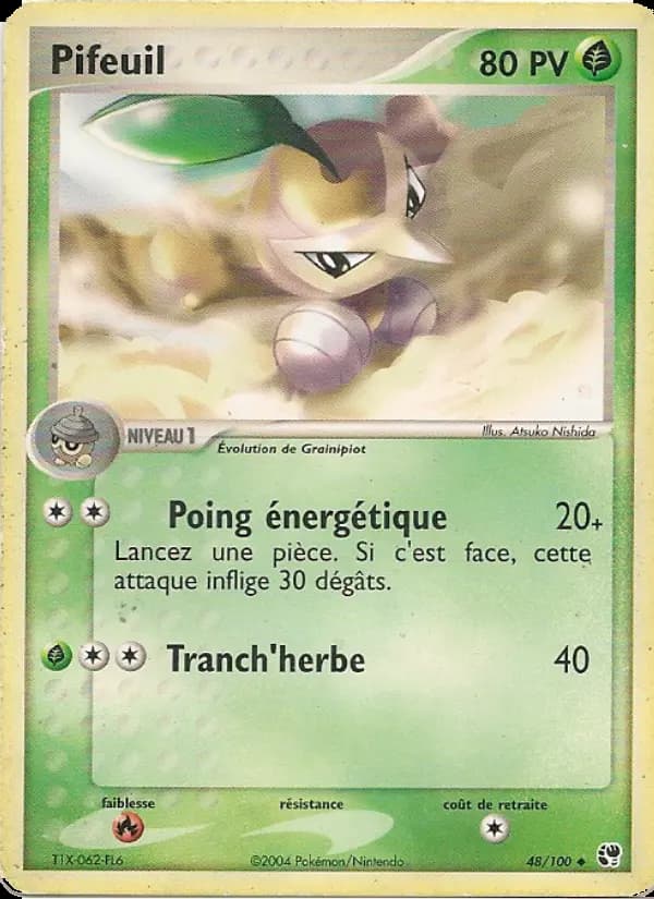 Carte Pokémon Pifeuil #48 — Tempête de Sable