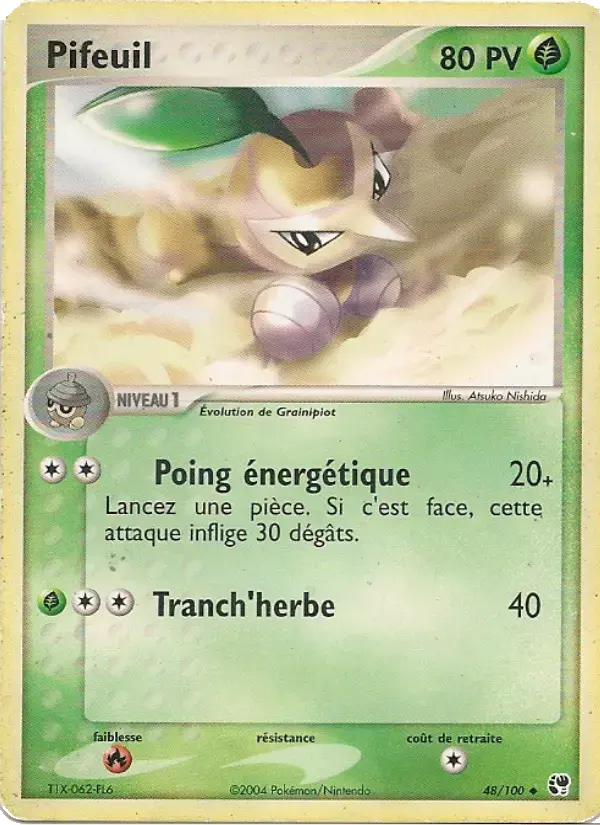 Carte Pokémon Pifeuil #48 — Tempête de Sable