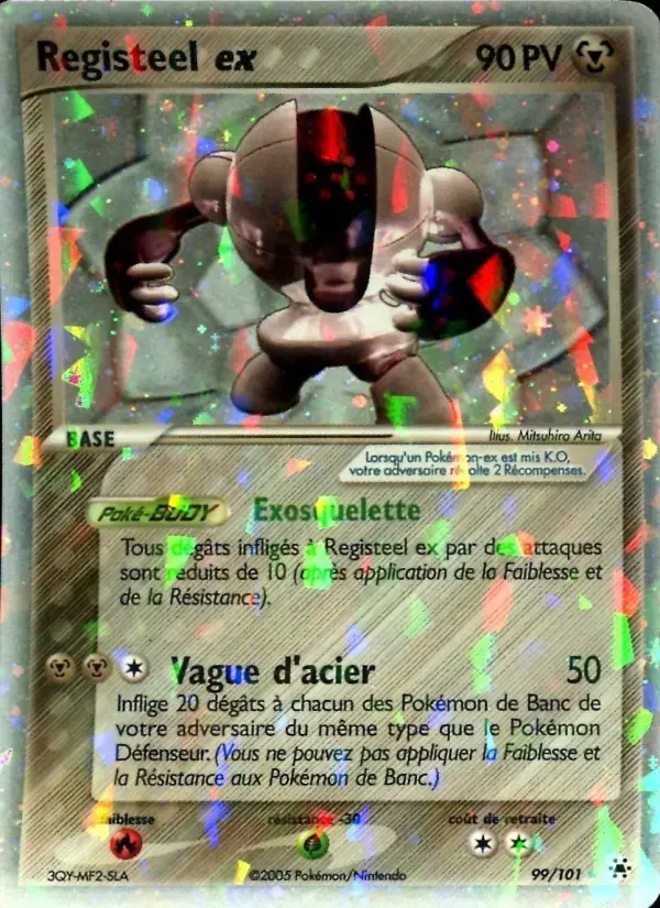 Carte Pokémon Registeel ex #99 — Légendes Oubliées