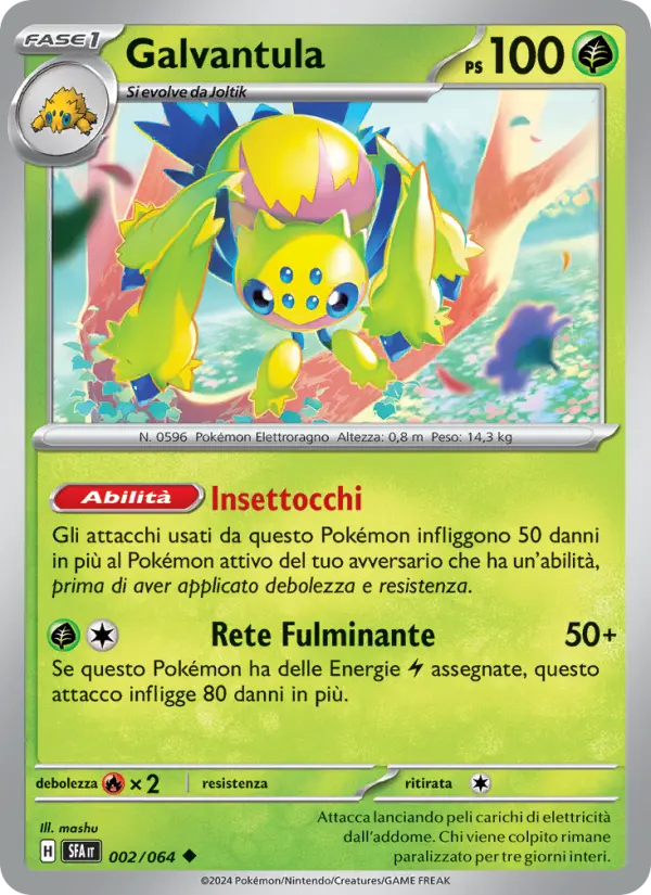 Carte Pokémon Mygavolt #002 — Fable Nébuleuse