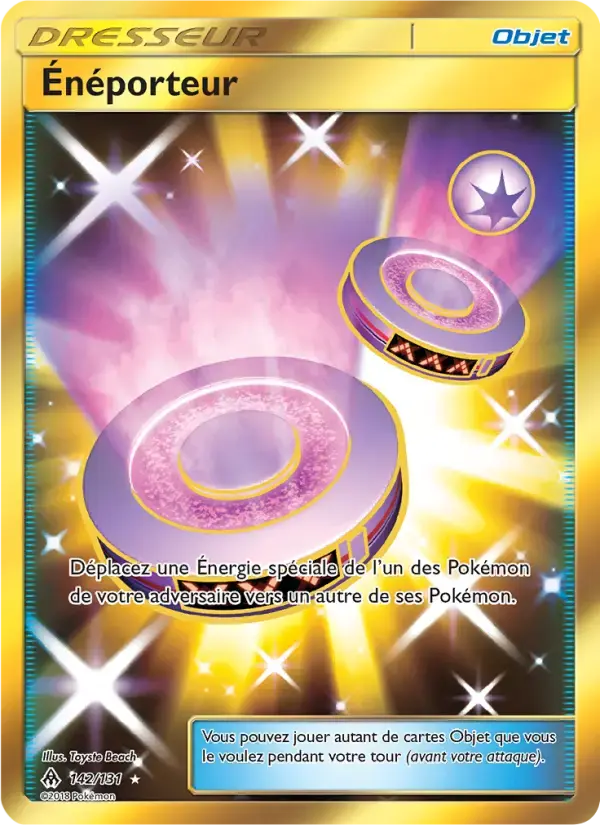 Carte Pokémon Énéporteur #142 — Lumière Interdite