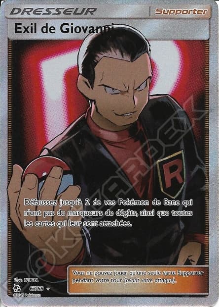 Carte Pokémon Exil de Giovanni #67 — Destinées Occultes