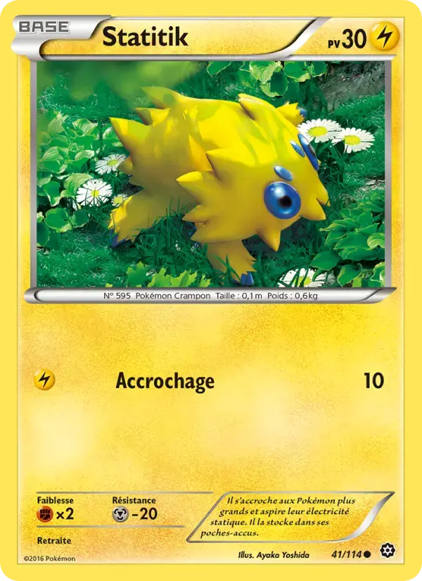 Carte Pokémon Statitik #41 — Offensive Vapeur