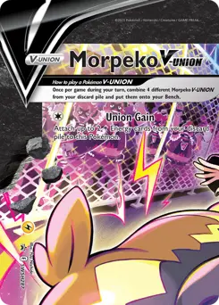 Morpeko-V-UNION #SWSH287 — Sword & Shield Promos
