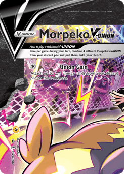 Morpeko-V-UNION #SWSH287 — Sword & Shield Promos