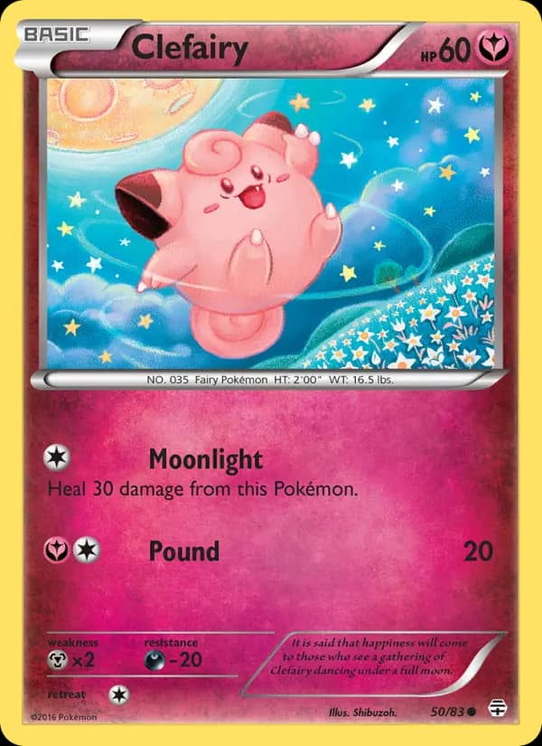 Clefairy #50 — Generations