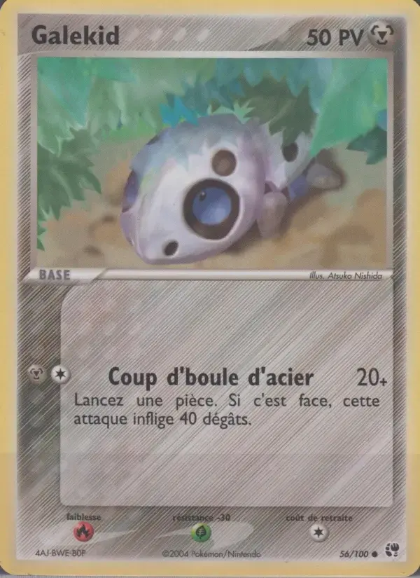 Carte Pokémon Galekid #56 — Tempête de Sable