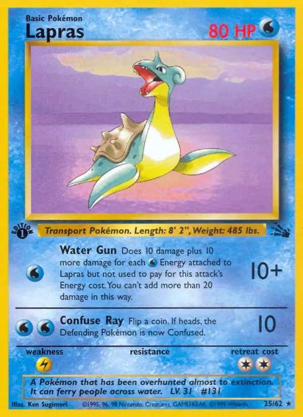 Lapras #25 — Fossil