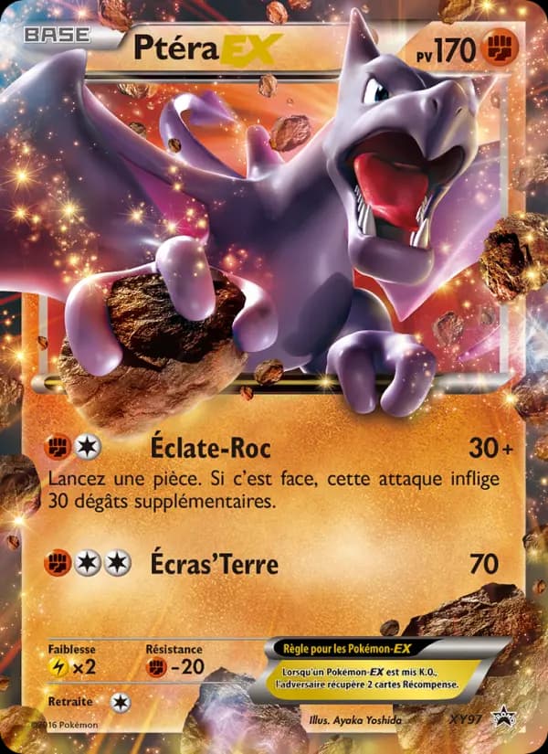 Carte Pokémon Ptéra EX #XY97 — Promos X&Y