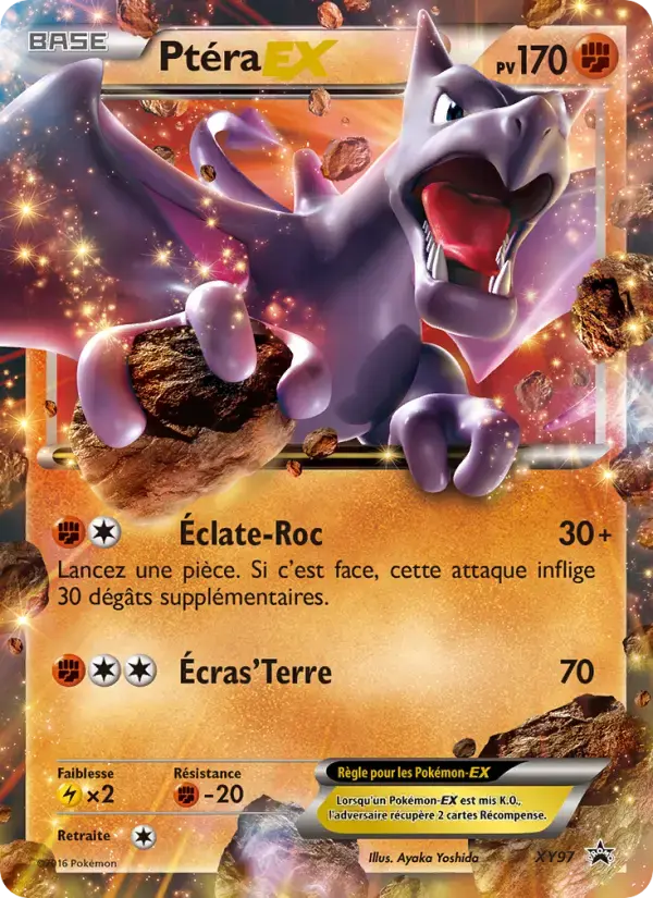 Carte Pokémon Ptéra EX #XY97 — Promos X&Y