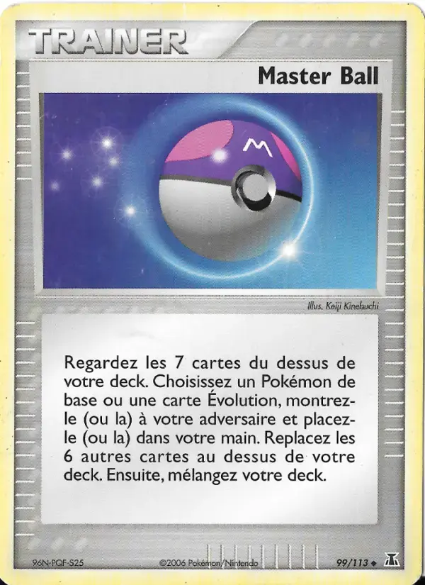 Carte Pokémon Master Ball #99 — Espèces Delta