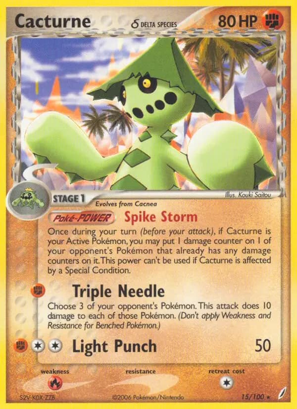Cacturne δ #15 — Crystal Guardians