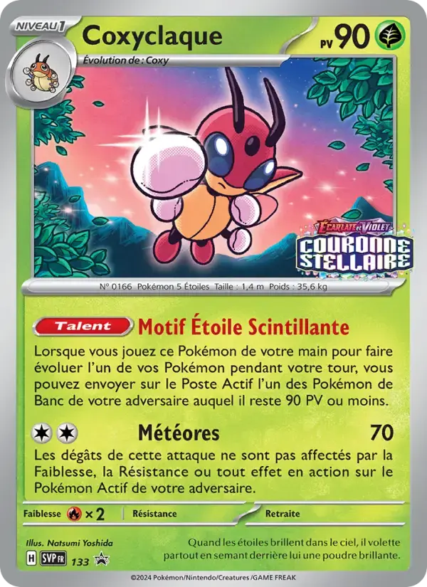 Carte Pokémon Coxyclaque #133 — Promos Écarlate et Violet
