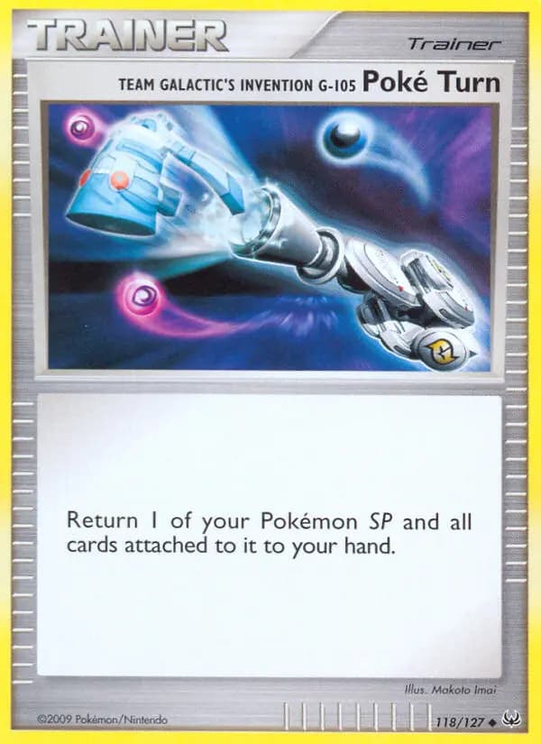 Team Galactic's Invention G-105 Poké Turn #118 — Platinum
