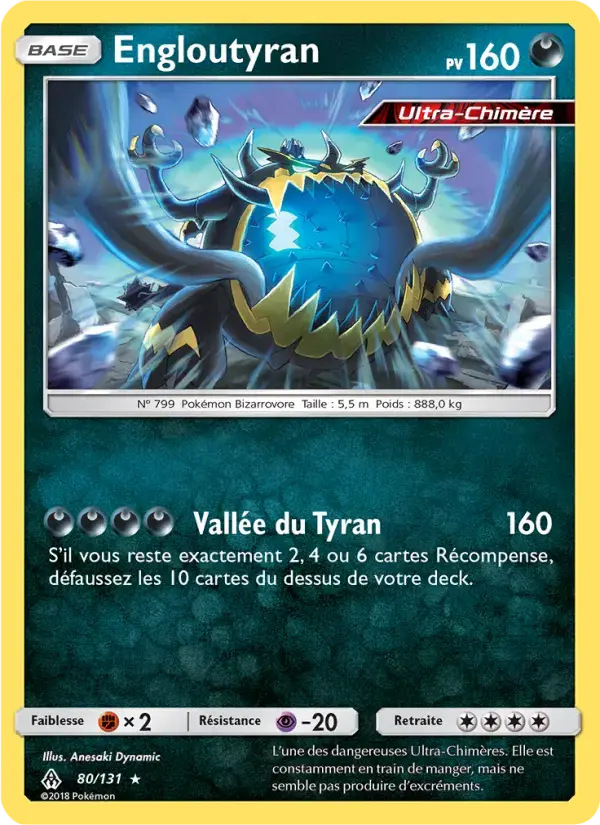 Carte Pokémon Engloutyran #80 — Lumière Interdite