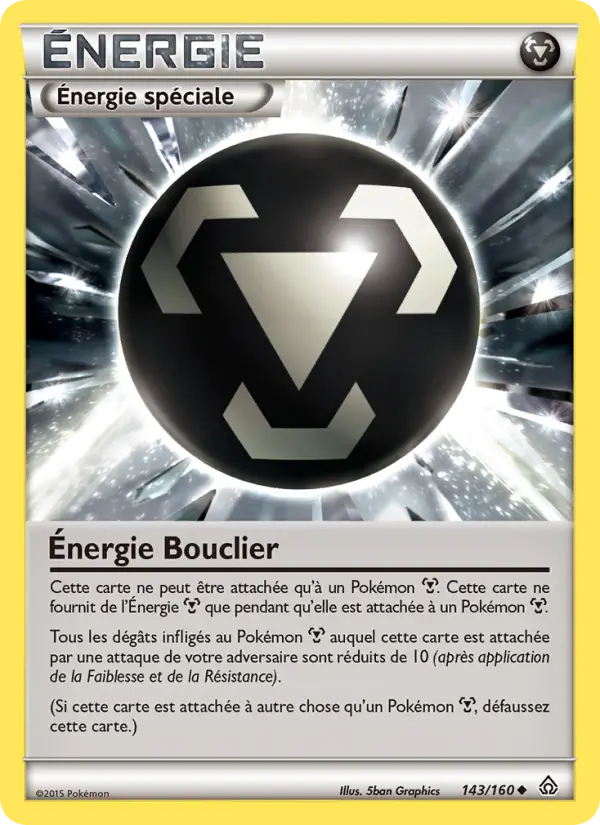 Carte Pokémon Énergie Bouclier #143 — Primo-Choc