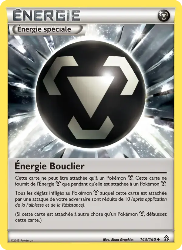 Carte Pokémon Énergie Bouclier #143 — Primo-Choc