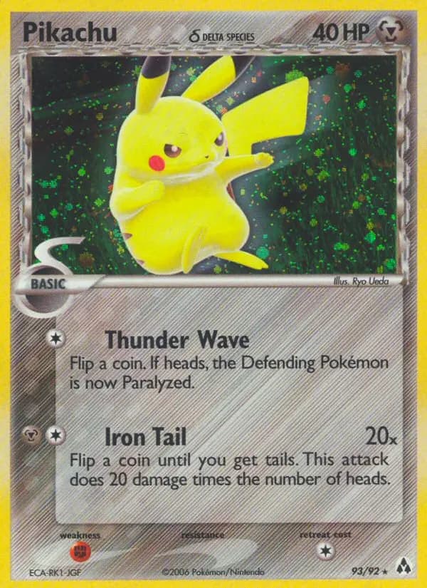 Pikachu δ #93 — Legend Maker