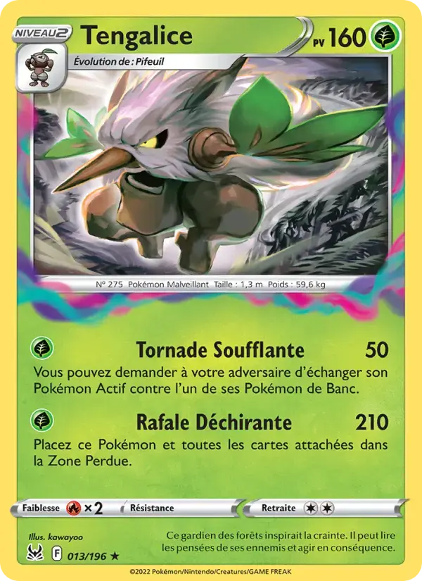 Carte Pokémon Tengalice #013 — Origine Perdue