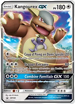 Carte Pokémon Kangourex GX #SM188 — Promos Soleil et Lune