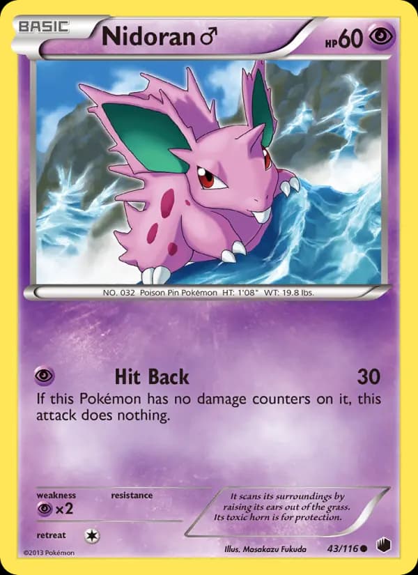 Nidoran♂ #43 — Plasma Freeze