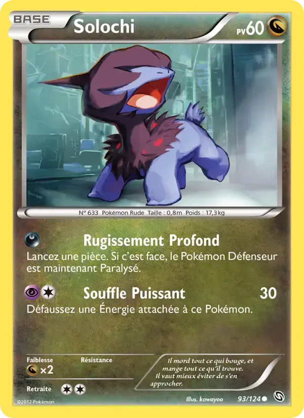 Carte Pokémon Solochi #93 — Dragons Exaltés
