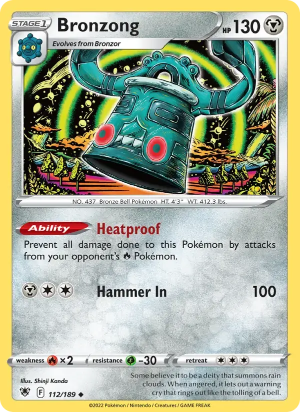 Bronzong #112 — Astral Radiance