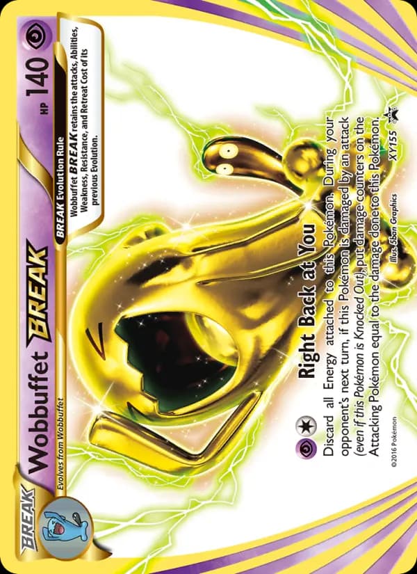 Wobbuffet BREAK #XY155 — XY Promos