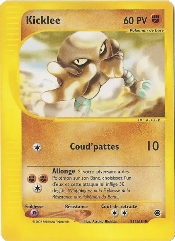 Carte Pokémon Kicklee #81 — Expédition
